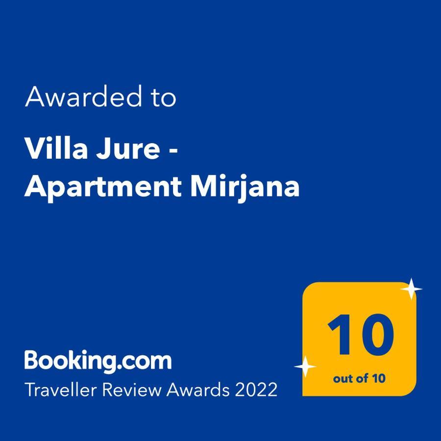 Villa Jure - Apartment Mirjana ロヴラン エクステリア 写真